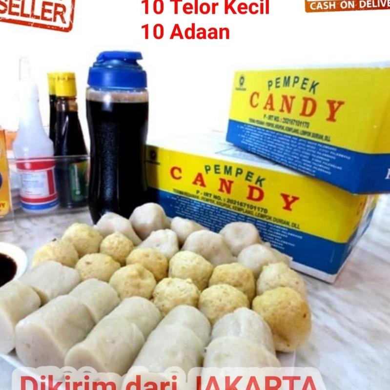Diskon [TD4] Pempek Candy Palembang Asli Paket C Empek Empek Mpek mpek COD TERMURAH TERLARIS