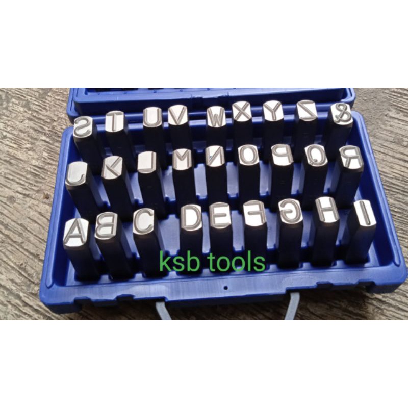 

huruf ketok 20mm A-Z MASUS GERMANY stamp punch letter