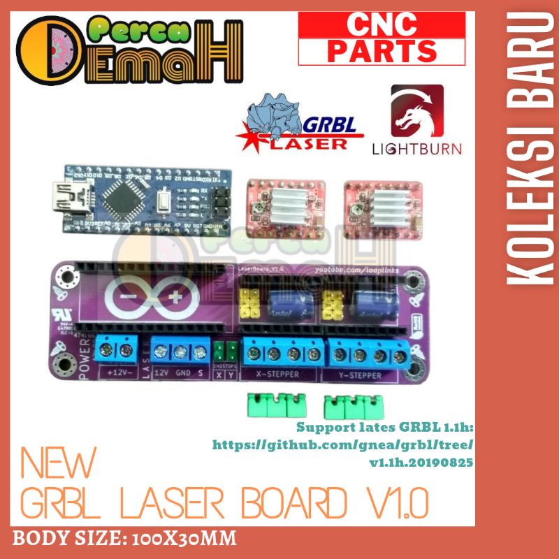 Jual Arduino Nano GRBL Laser Board V1.0 Online Controller Shopee