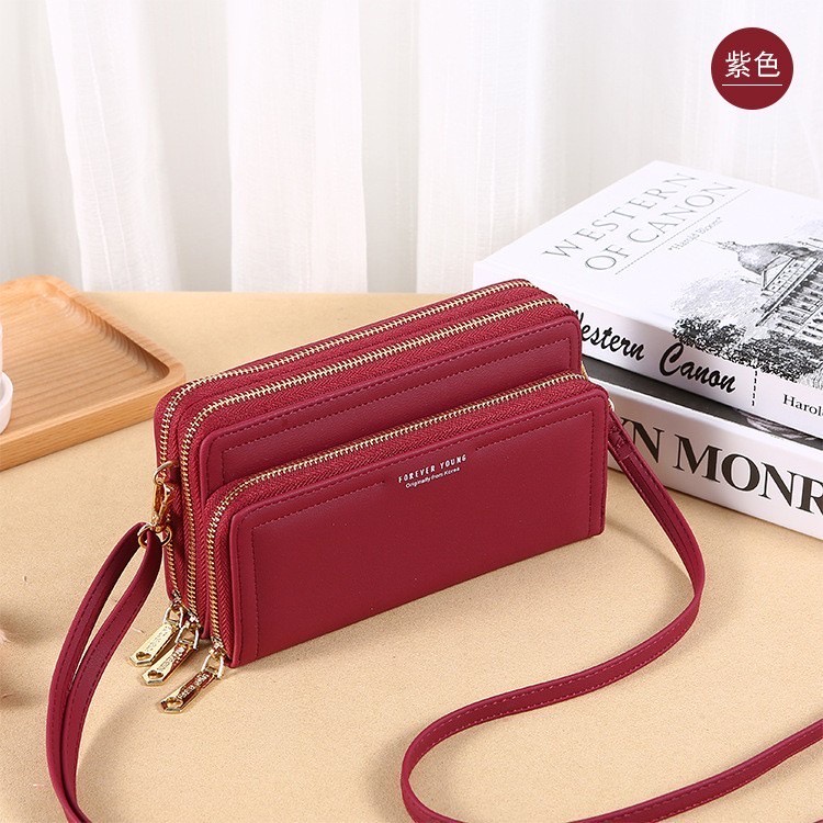 SPESIAL PROMO 7.7 - DOMPET WANITA REMAJA ORIGINAL FOREVER YOUNG IMPORT DOMPET HP PANJANG LIPAT - KB200