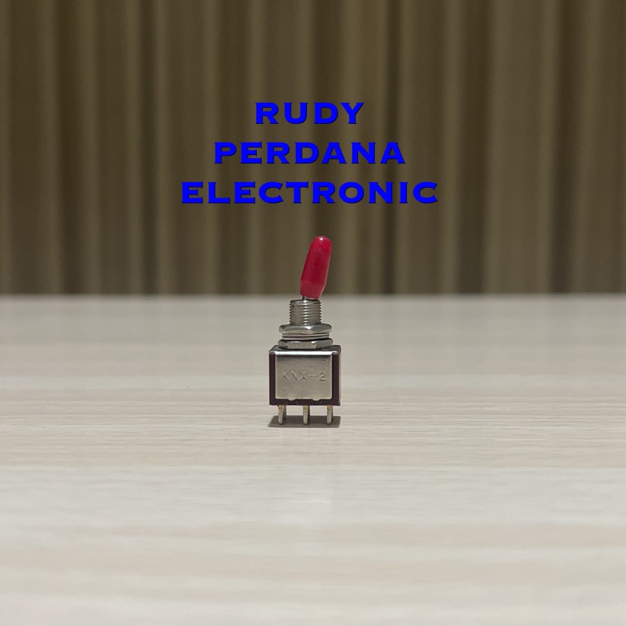 SWITCH TOGGLE SAKLAR TOGLE 6 PIN ON ON 3A 250V 6A 125V KNX-2 TWN