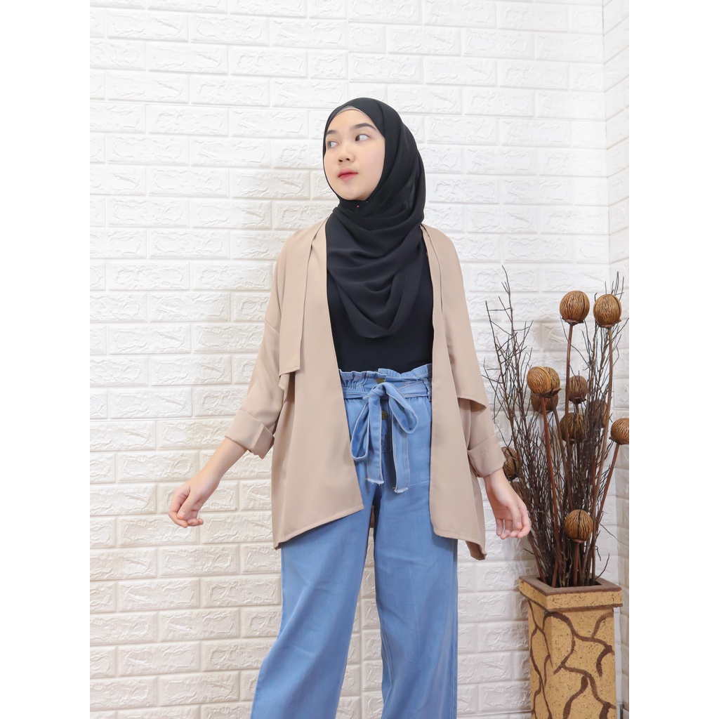 Yonna outer / outer korean - atasan manita / kardigan-blazer - outer kekinian