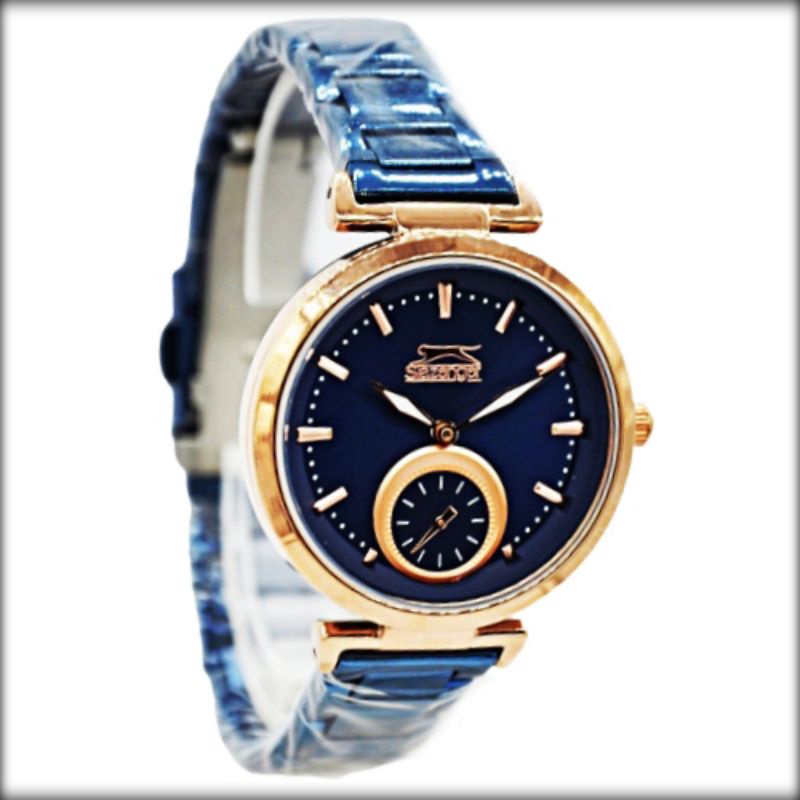 JAM TANGAN WANITA SLAZENGER ORIGINAL STAINLESS STEEL