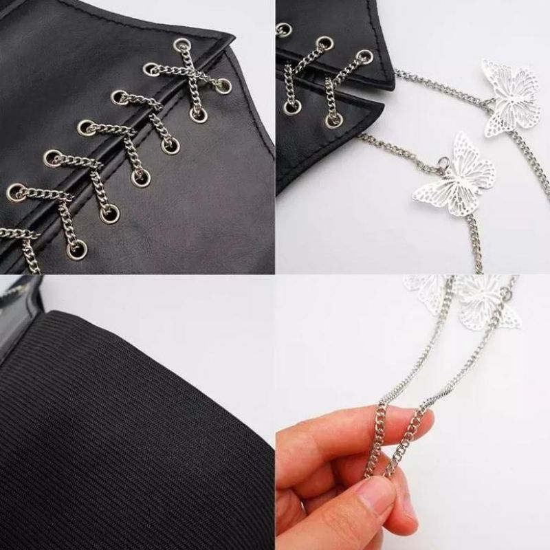 girdle black kupu butterfly jumbo Obi belt korset hitam pinggang melar sabuk karet tali// ikat pinggang lolita cosplay bangsawan autumn look kosplay old money loli yearbook vintage mafia corset belt karet lebar sabuk pelangsing