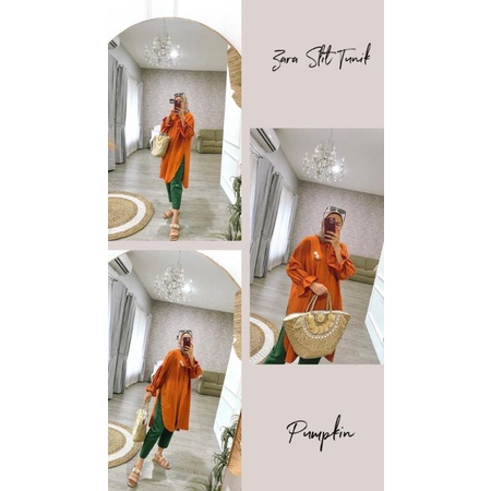 Slit Tunik - Slit Tunik Zara cmt - Baju Tunik