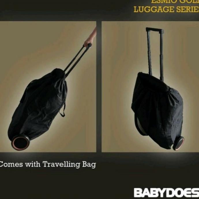 Stroller Bayi BabyDoes Esmio Gold/Stroler Anak/Kereta Dorong Bayi