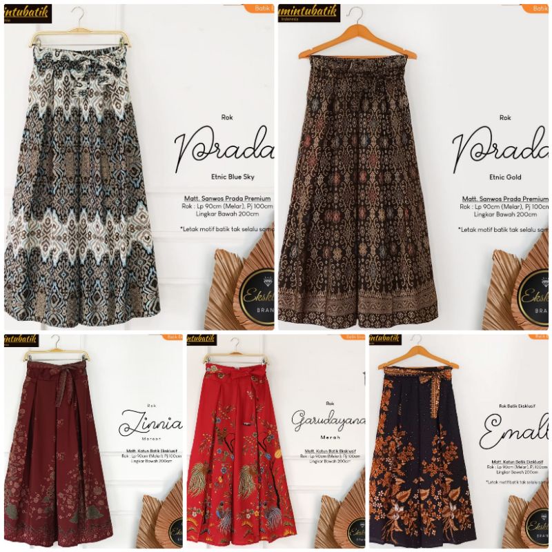 Rok Batik Pita #2 Batik Solo Tuman