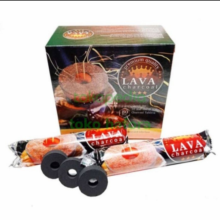

Charcoal (1Box) Arang Lava Arang Magic 1Box Arang Charcoal Dupa