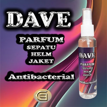 Parfum Sepatu 100ml Anti Bau dan Bakteri Pewangi Pengharum Perawatan Premium by DAVE