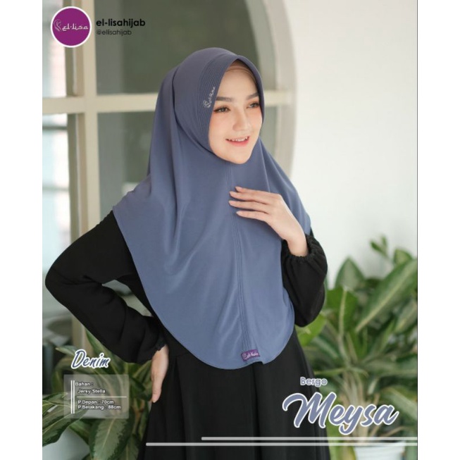 BERGO MEYSA - ELLISA HIJAB - BERGO SIMPEL - BERGO POLOS