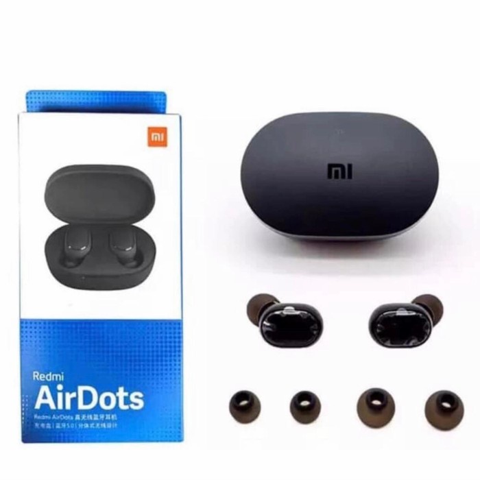 headset bluetooth Headset bluetooth Xiaomi Airdots 2 Tws wireless Redmi Airdots 2(K5U7) headset blue