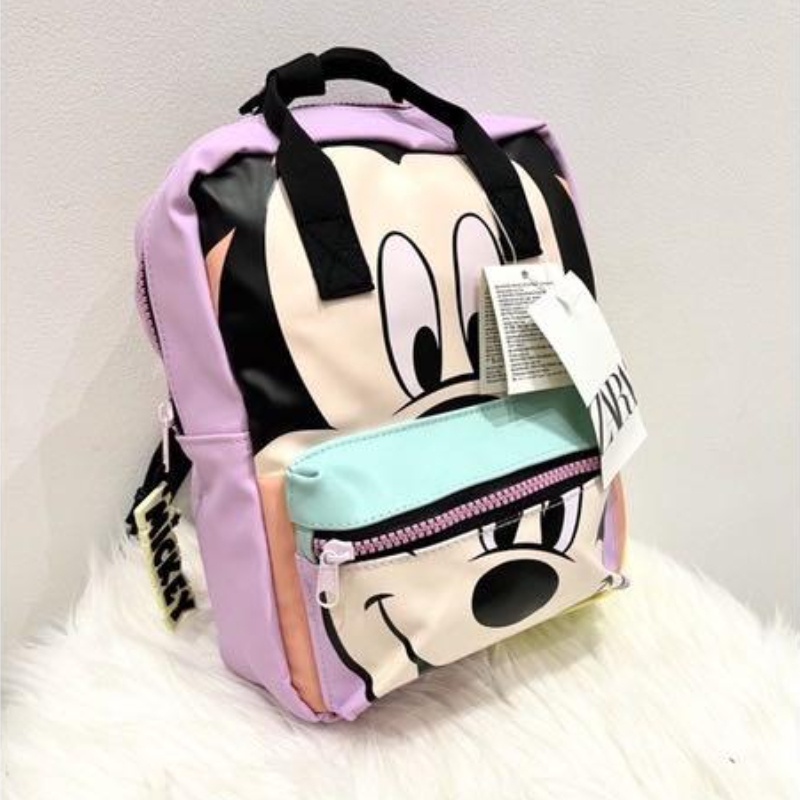 Tas Ransel Anak 0335670 Backpack Z Mickey Minnie Mouse Import