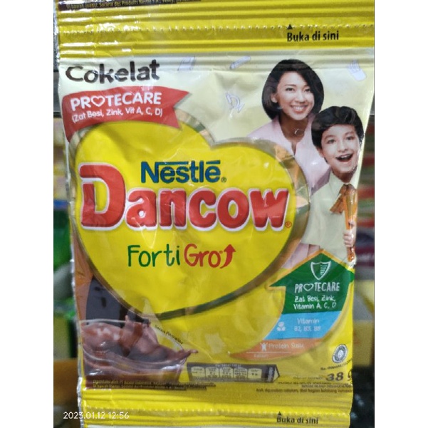 

Dancow Coklat 1Renteng isi 10sachet @38gr ED nov 25