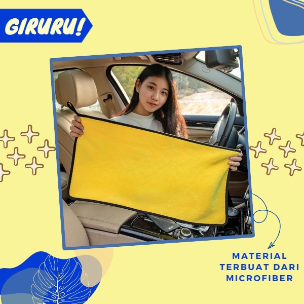 Kain Lap Microfiber Super Tebal / Kain Lap Serbaguna 2 Sisi / Kain Lap Super Absorbent Daya Serap Air Tinggi Tebal / Kain Lap Mobil / Kain Lap Kaca / Kain Lap Meja / Kain Lap  / Microfiber / Peralatan kebersihan / Kain Lap Mobil &amp; Motor / kain lap Tebal