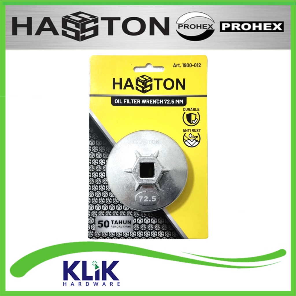 HASSTON Kunci Oli Filter Model Mangkok 64 66.5 72.5 mm Gagang 1/2 Inch Avanza Xenia Innova Honda CRV
