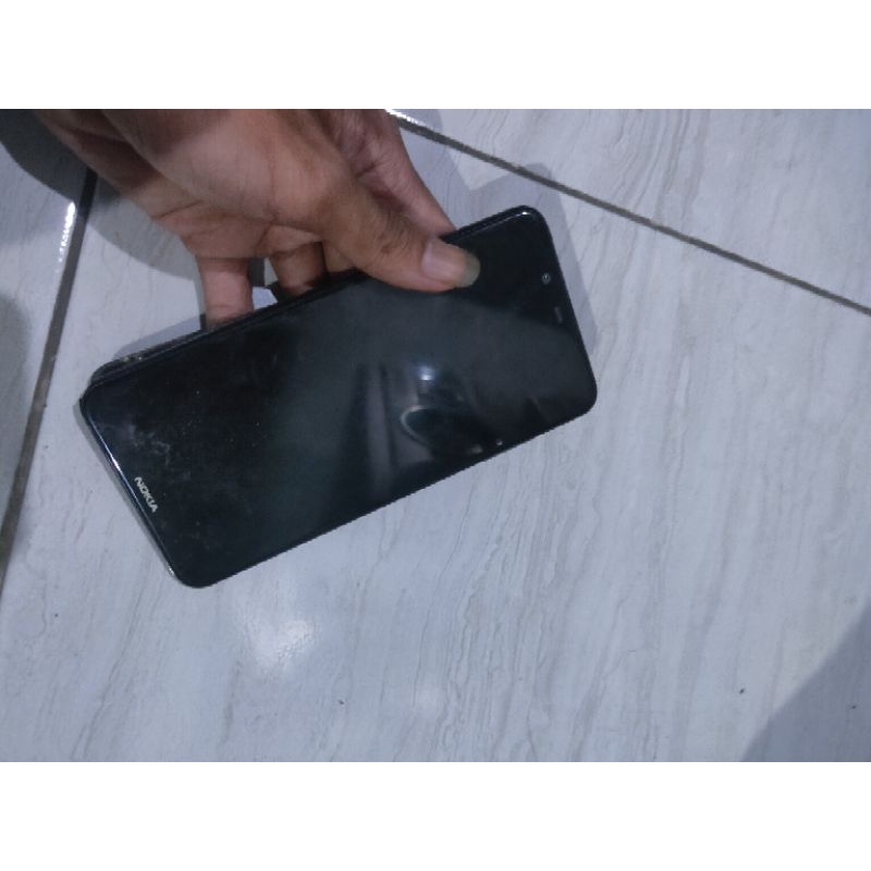 nokia 5.1 plus minus lcd blank hitam ram gembling