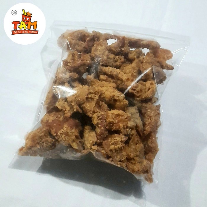 

1 Kg - Keripik Kulit Ayam Gurih Renyah - Tam Snack