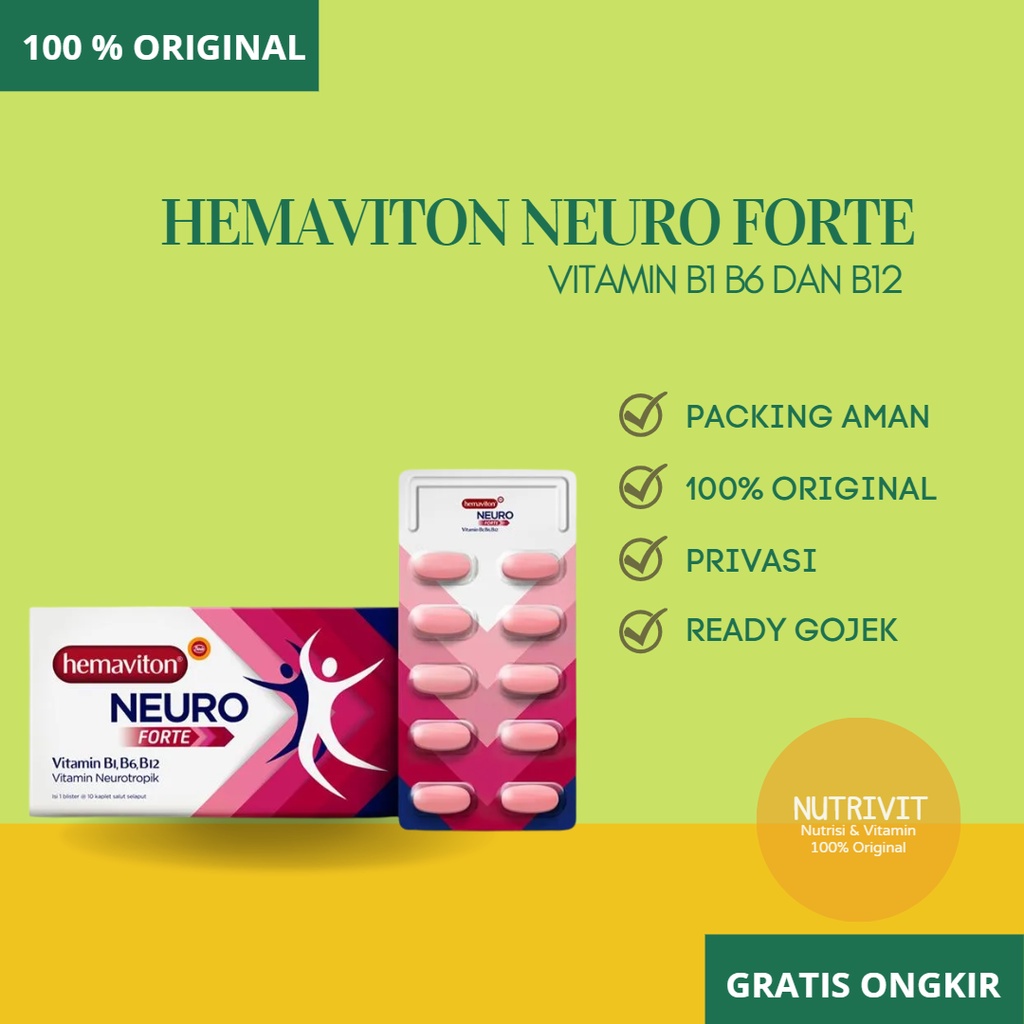 Hemaviton Neuro forte 10 tablet