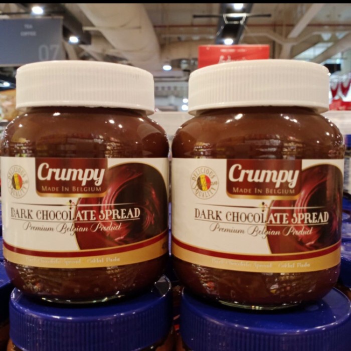 

crumpy dark chocolate spread 400gr