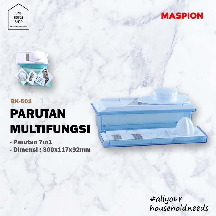 Parutan Multifungsi Kitchen Wonder Serbaguna 7 in 1
