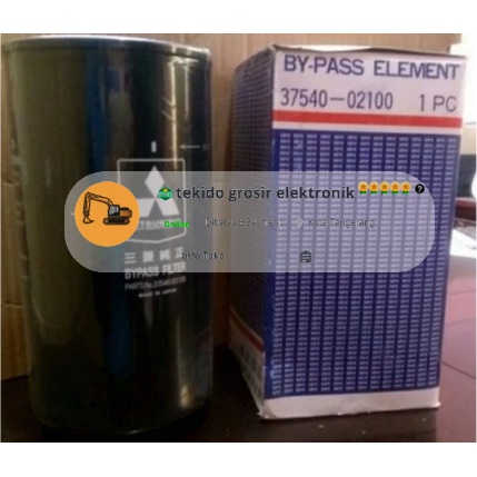 FILTER OLI BY PASS 37540 02100A  GENSET S16R S12R S6R