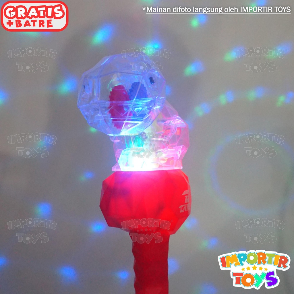 Mainan Edukasi Dinosaurus Light Stick Stimulasi Suara Musik dan Berlampu keren