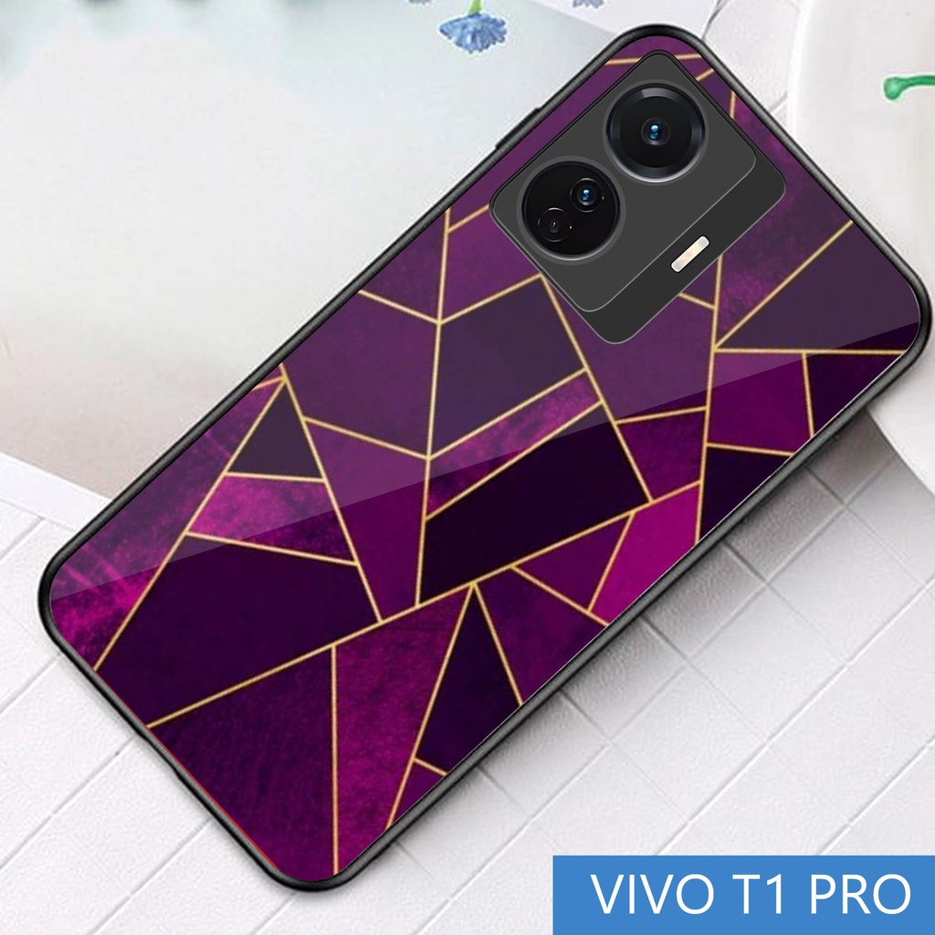 Softcase Glass [S62] VIVO T1 PRO - casing pelindung - VIVO T1 PRO - pelindung handphone - VIVO T1 PR