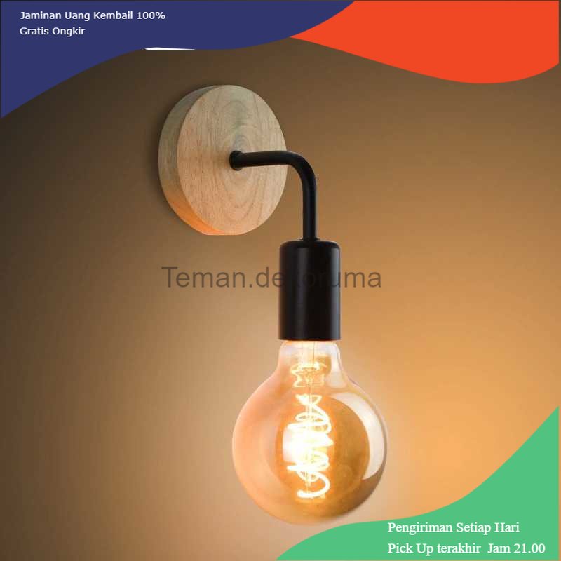 TD - LMP YNL Fitting Lampu Hias Dinding Minimalis Nordic Retro Style Socket E27 - YNL01