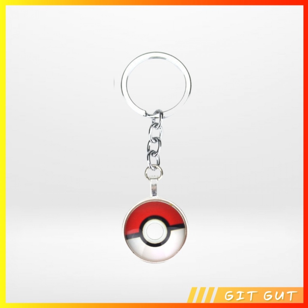 Keychain Gantungan Kunci Pokemon Pokeball