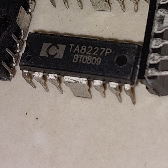 TA8227P TA 8227P YD 8227 UTC8227 IC Low Freq Audio Amp Dip-14 TA8227