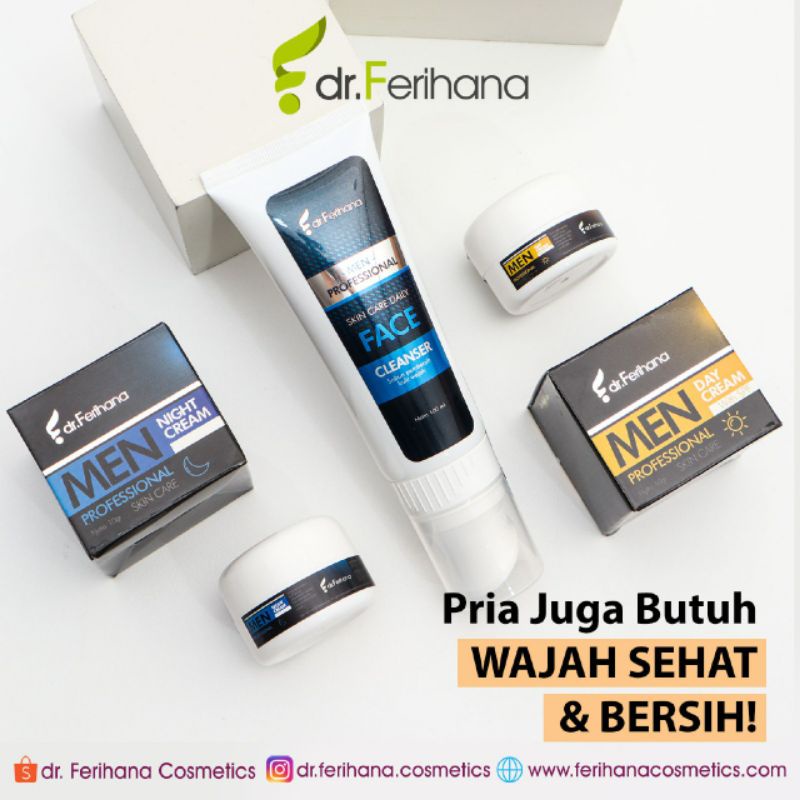 (dr. Ferihana) Paket Skincare for Men