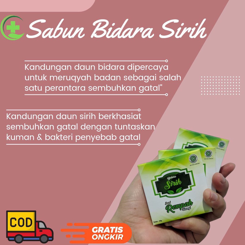 SABUN BIDARA SIRIH |SABUN GATAL | OBAT GATAL | OBAT BIDURAN | OBAT KUTU AIR| OBAT GATAL AMPUH BPOM