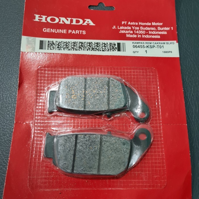 Dispad Kampas Rem Cakram Belakang Honda Megapro Tiger Old New KSP