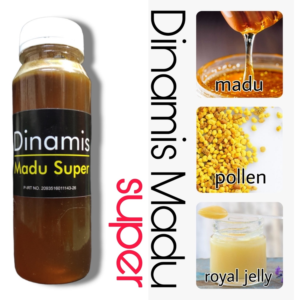 

Madu Super ( Madu Murni , Royal Jelly , Bee Pollen )
