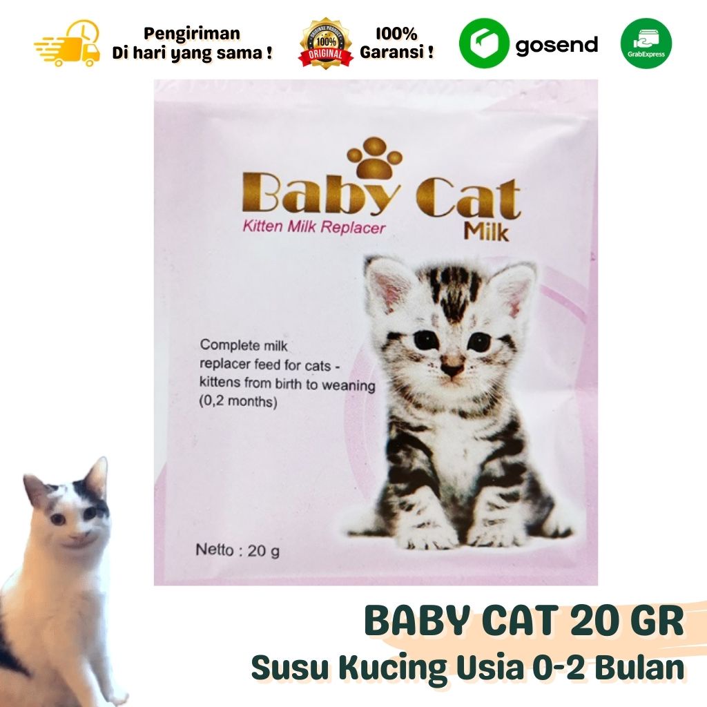 SUSU UNTUK ANAK KUCING MERK BABY CAT MURAH