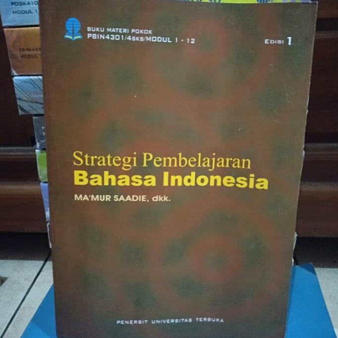 

ORI STRATEGI PEMBELAJARAN BAHASA INDONESIA UT ED 1
