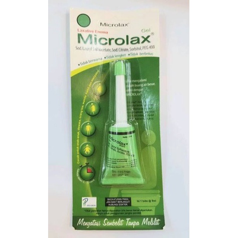 MICROLAX GEL ENEMA 5 ml | Mengatasi sembelit instan aman untuk anak ibu hamil