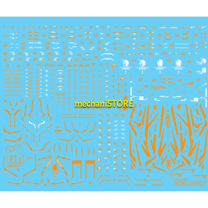 Water Decal Rg Banshee Unicorn Bronzing By Delpi