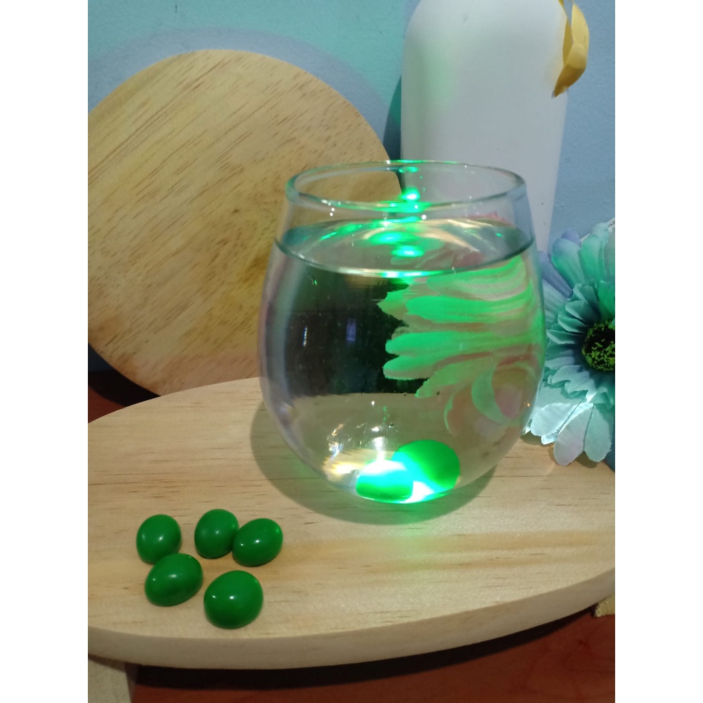 COD. Batu Viral Hijau Jamburd Bisa Menyala Didalam Air, Ajaib Murah Meriah bisa untuk Sulap Gimmick.