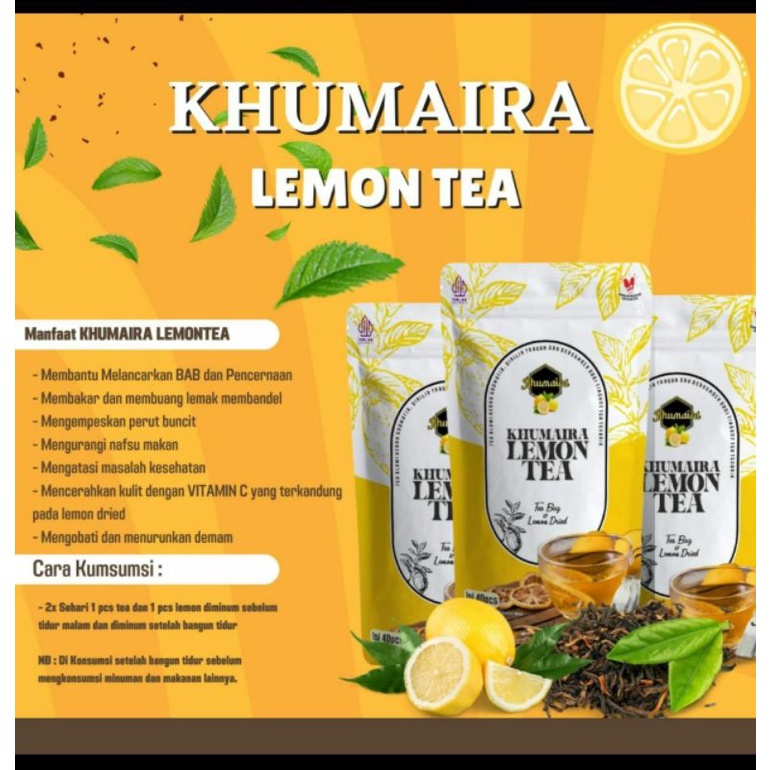 HUMAIRA Lemon Tea/KHUMAIRA LEMON TEA