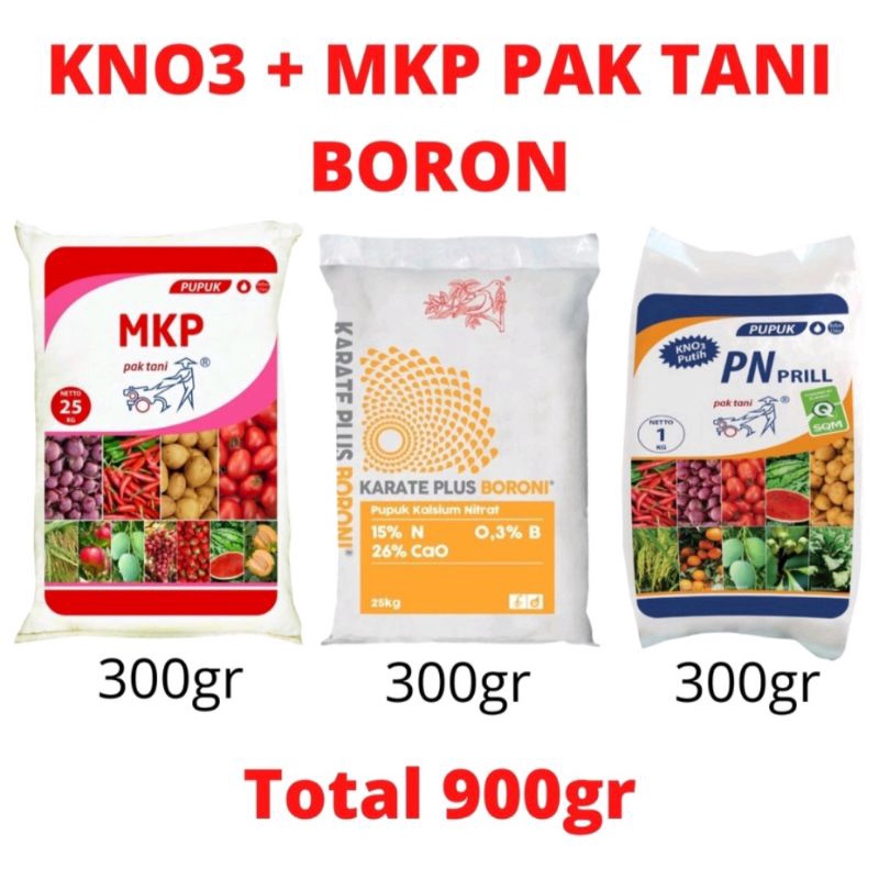 Booster bunga buah Anggur dan lainya, Pupuk MKP, KN03 putih, BORON
