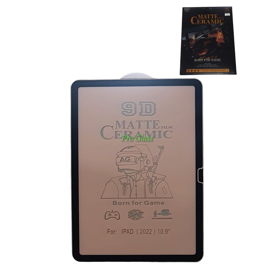 Ipad 10 10.9&quot; Ceramic Nano Glass Clear / Matte Screen Protector