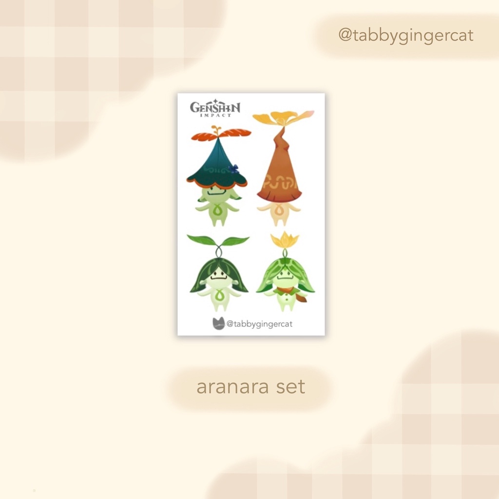 

Aranara Sticker - Genshin Impact