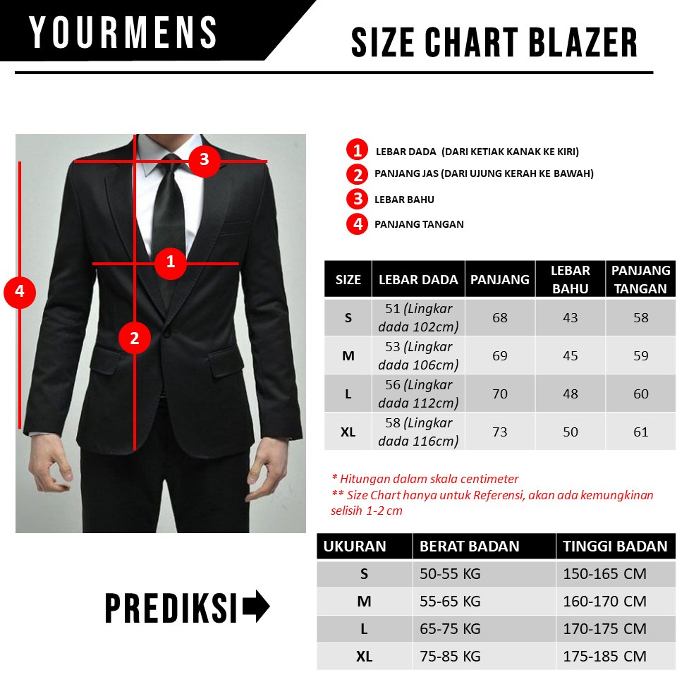 BLAZER PRIA SLIMFIT KEREN ARROW BLACKSTYLE HIGH TWIST ORIGINAL NIKAYU