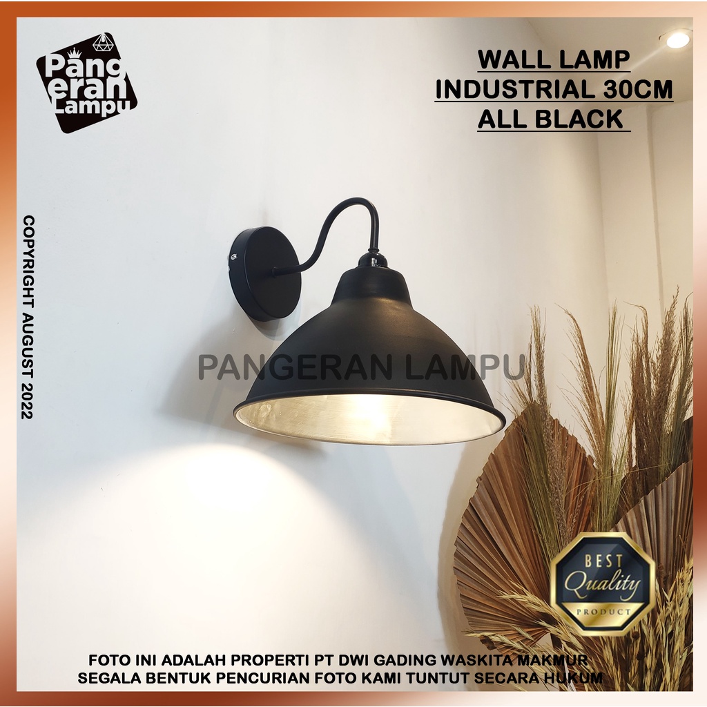 LAMPU DINDING WALL LAMP MINIMALIS INDUSTRIAL TYPE INDUSTRIAL PANGERAN LAMPU