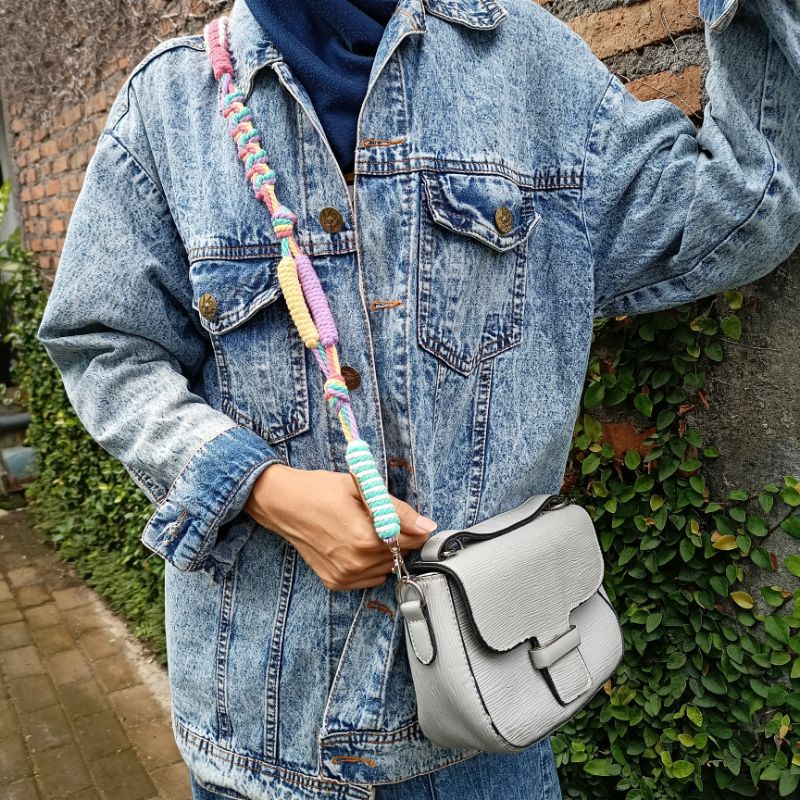 Strap Bag Macrame Murah / Selempang Tas Wanita
