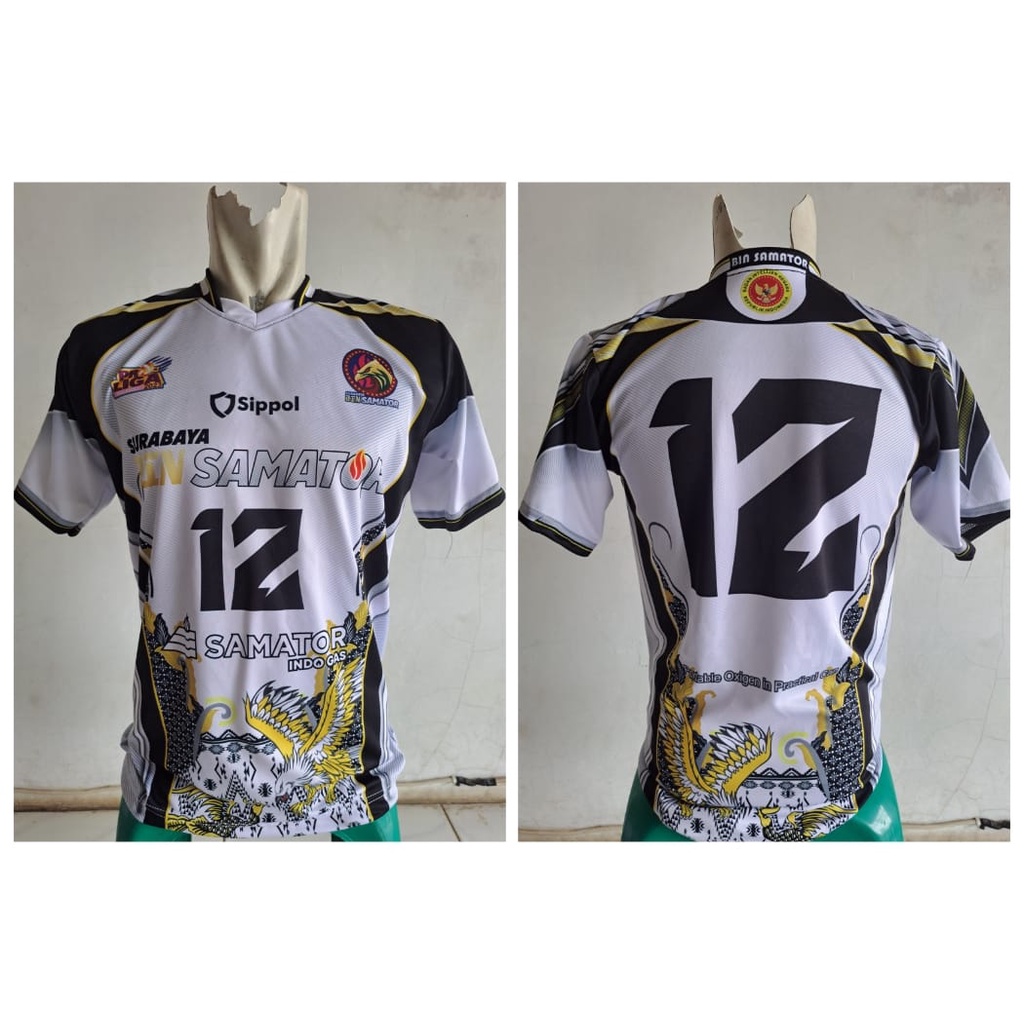 Jual JERSEY BIN SAMATOR BATIK WHITE | Shopee Indonesia