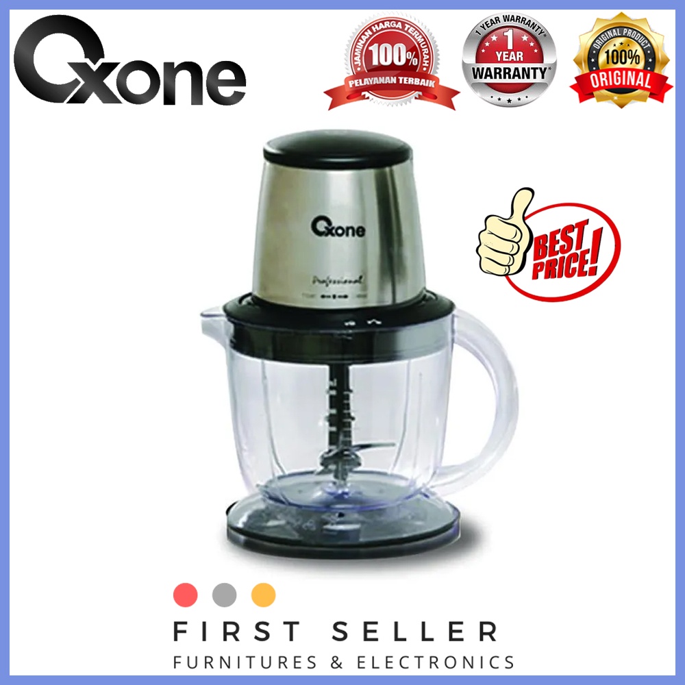 OXONE CHOPPER OX 272 / OX272 (PLASTIK / 1,2 LITER) GARANSI RESMI