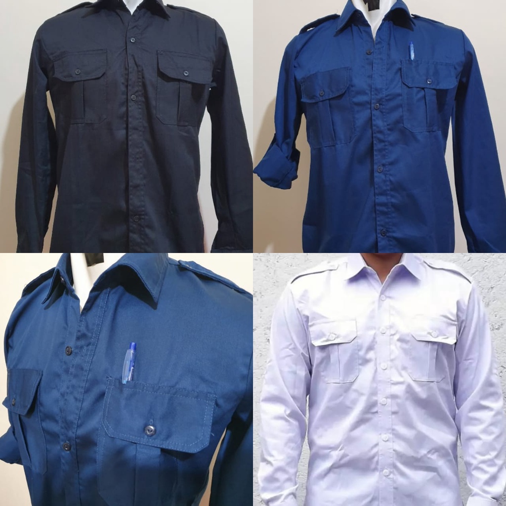 Kemeja PDH PDL American Drill Lengan Panjang