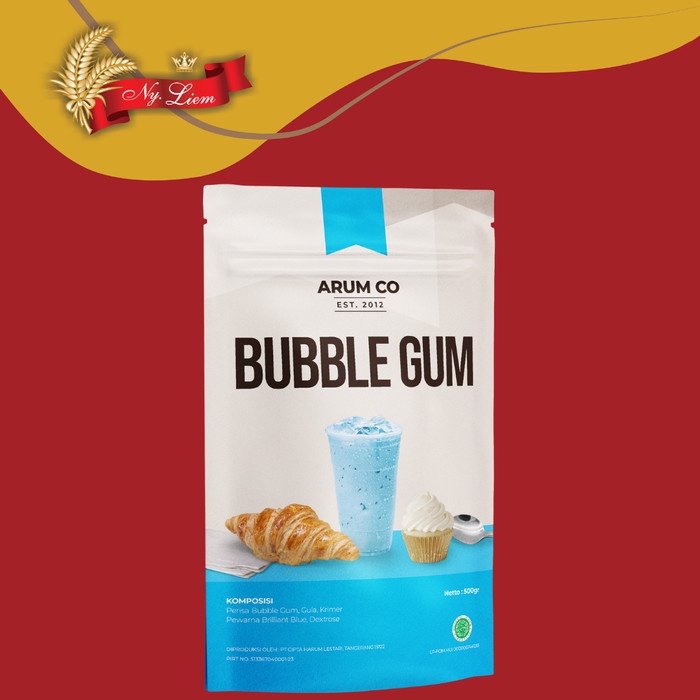 ARUM CO Bubuk Minuman Instant - Bubble Gum 500gr